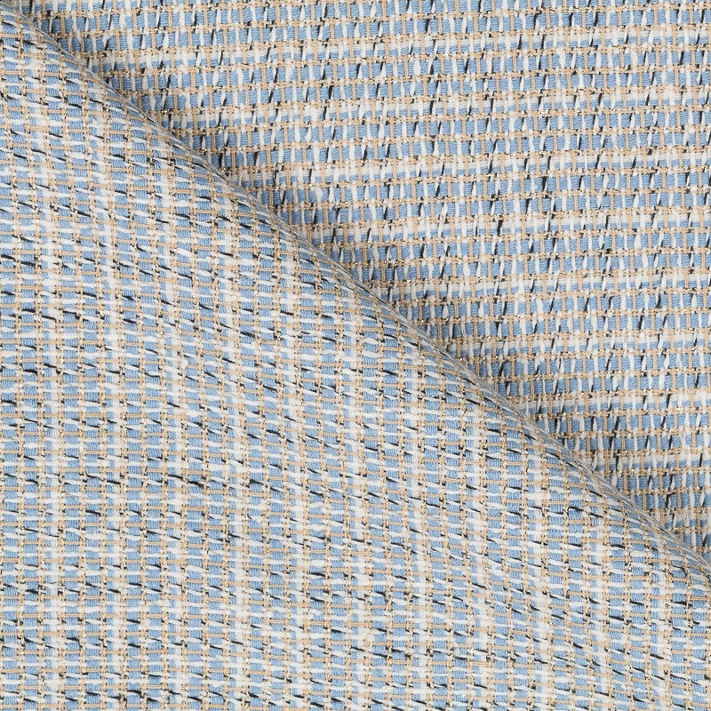 Laine Chanel Lurex Bleu - Ribes y Casals