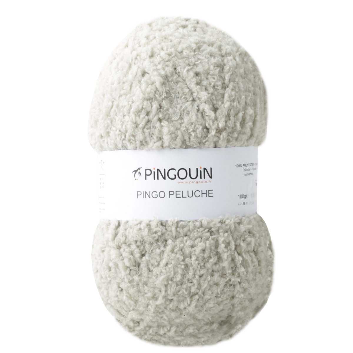 Laine Pingouin Peluche Gris Chamoise - Ribes y Casals