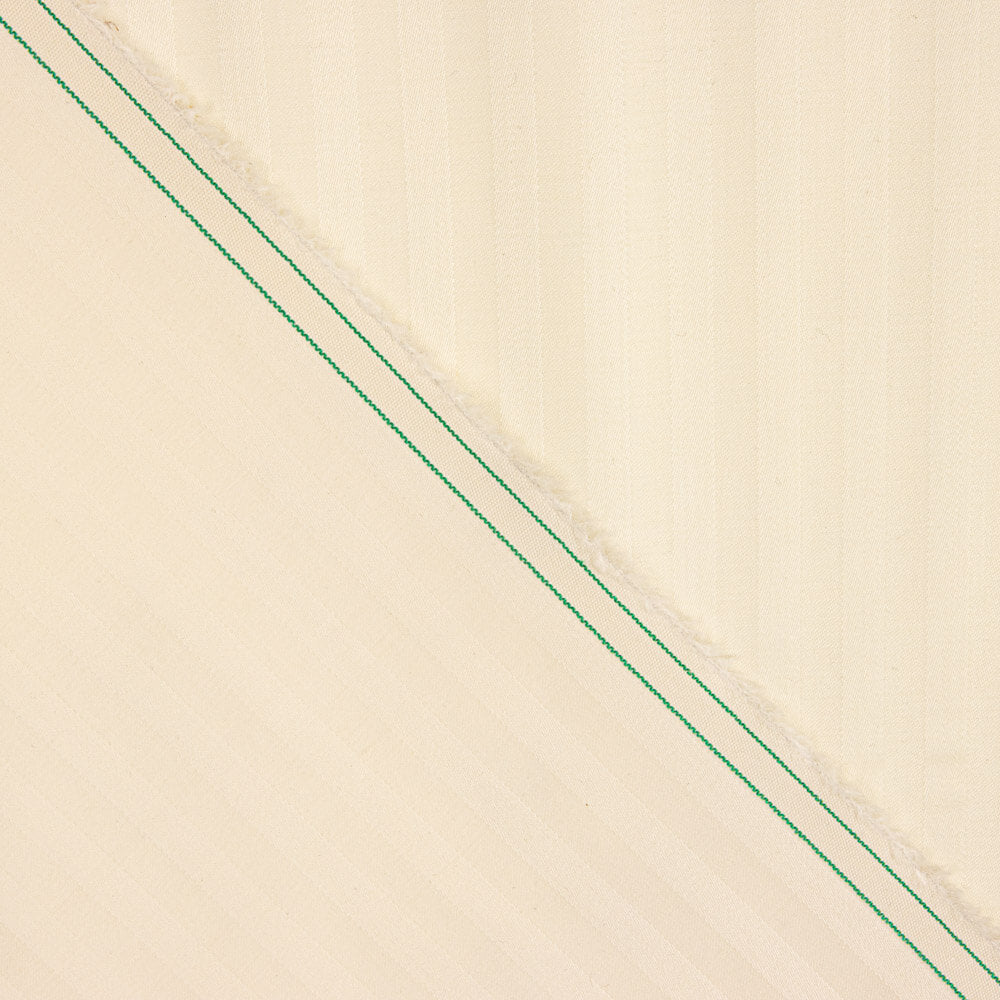 Laine Froide Rayures Ecru - Ribes y Casals