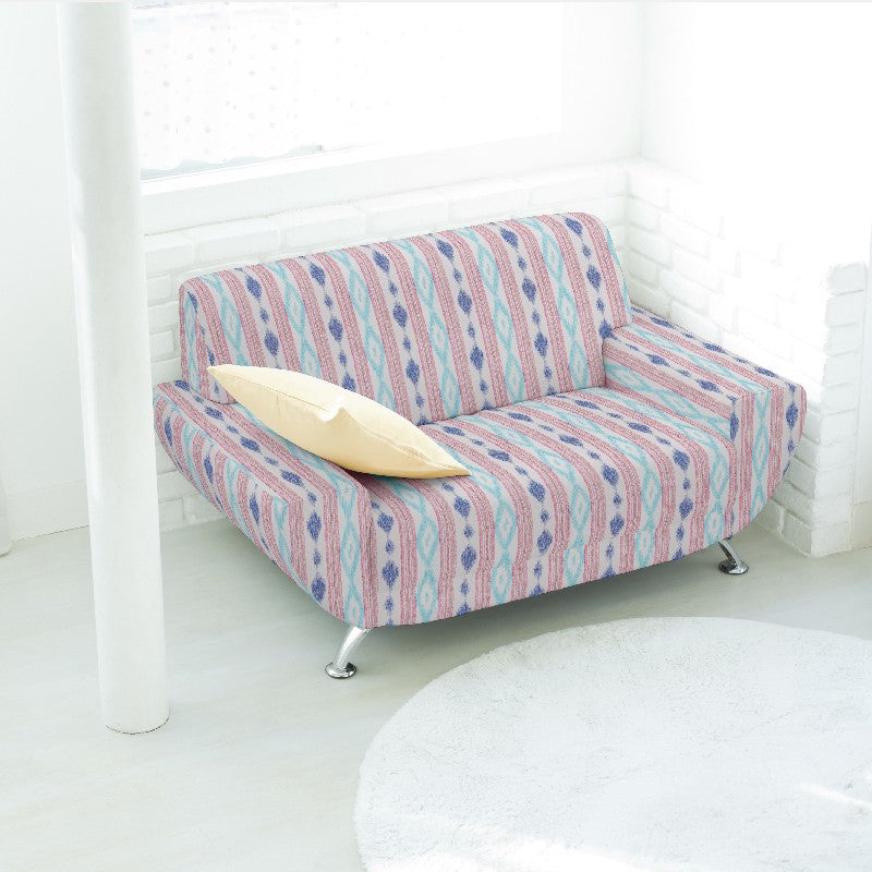 Toile de Majorque Bleu Rose - Ribes y Casals