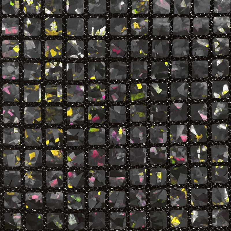 Sequin Carre Holographique Noir - Ribes y Casals