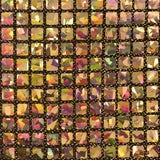 Sequin Carre Holographique Or Noir - Ribes y Casals