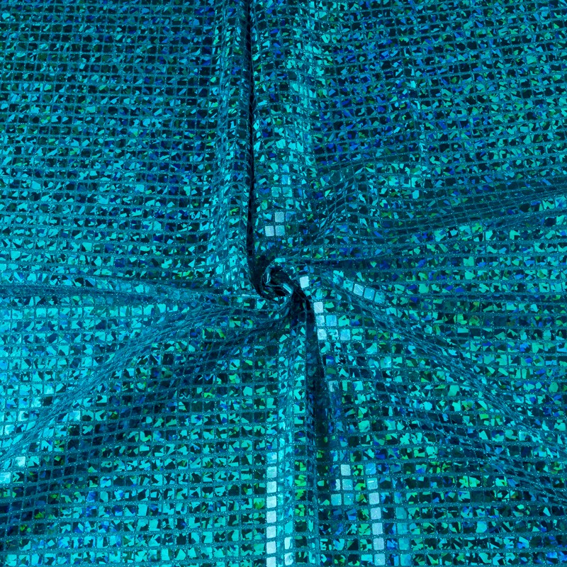 Sequin Carre Holographique Turquoise - Ribes y Casals