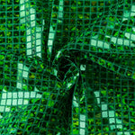 Sequin Carre Holographique Vert - Ribes y Casals