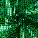 Sequin Carre Holographique Vert - Ribes y Casals