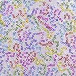 Pailletes Lycra Blanc Argent - Ribes y Casals