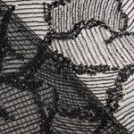 Retal Lentejuela Fiesta Negro 85x120 cm - Ribes y Casals