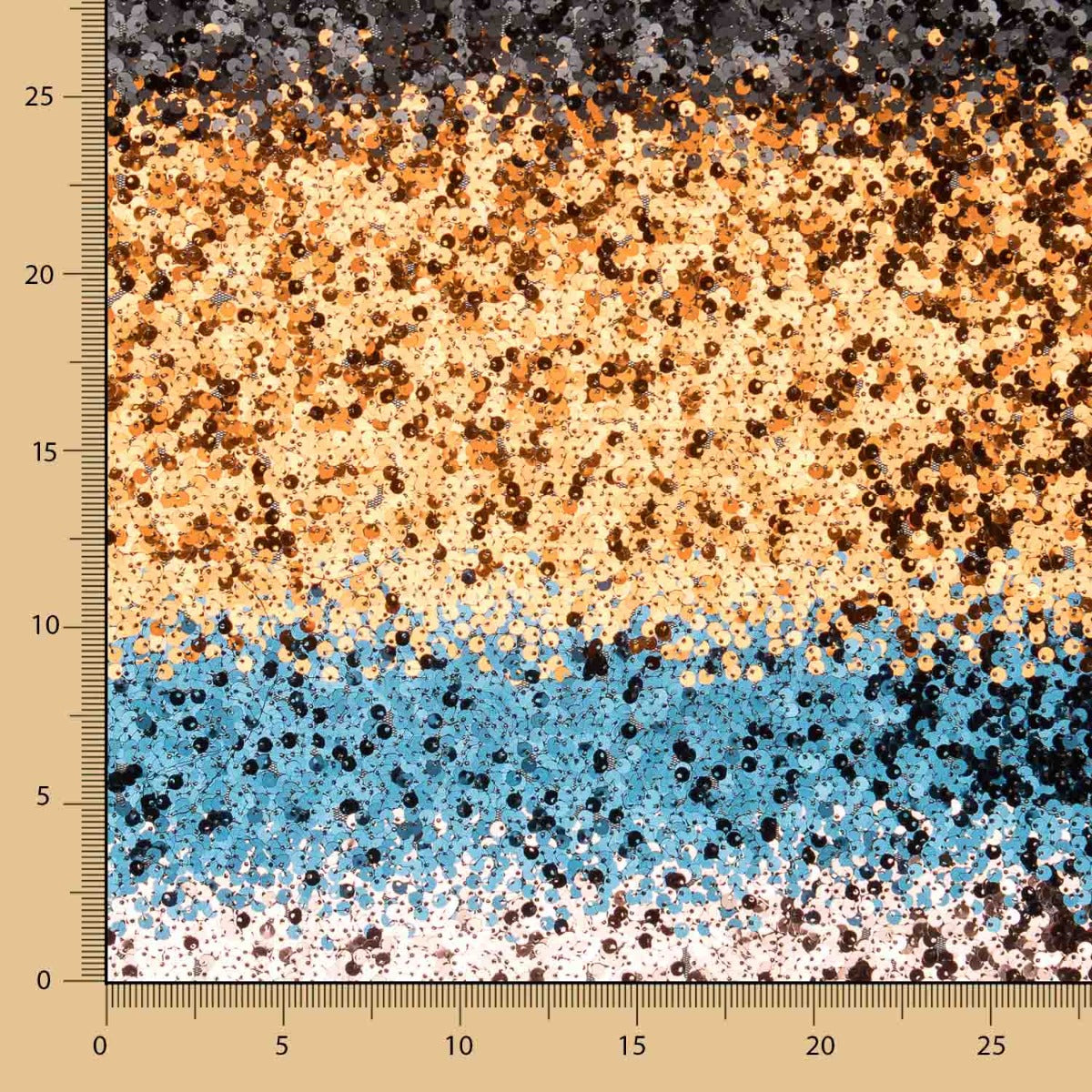 Tulle Dégradé Paillettes - Ribes y Casals