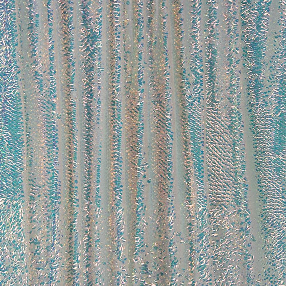 Paillette fantaisie holographe blanche - Ribes y Casals