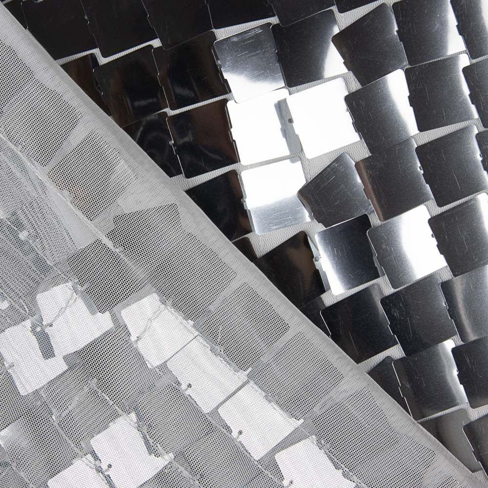 Maxi paillettes carrées argentées - Ribes y Casals