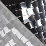 Maxi paillettes carrées argentées - Ribes y Casals