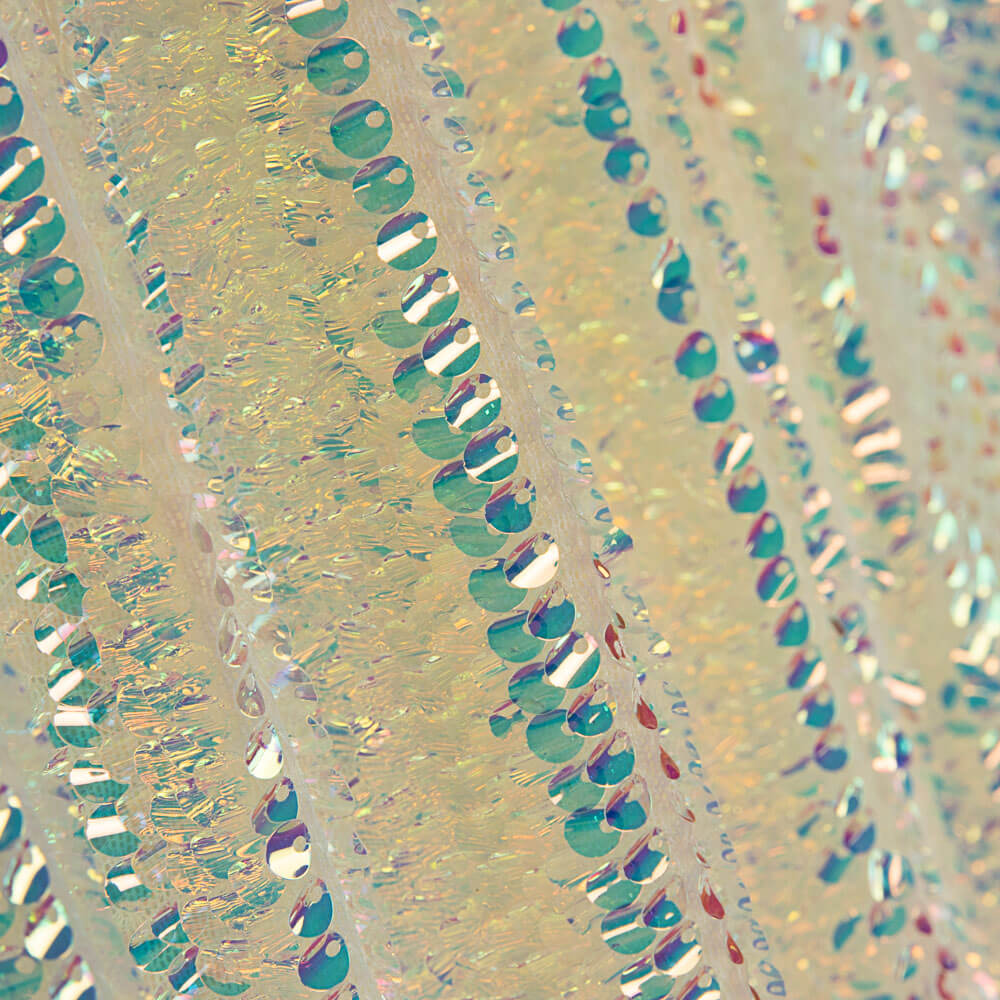 Fantaisie Holographe Sequin Vanille - Ribes y Casals