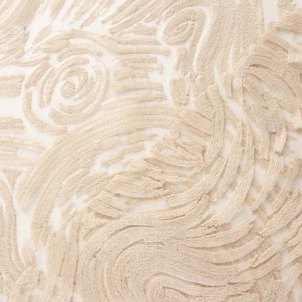 Paillettes fantaisie vagues chair - Ribes y Casals