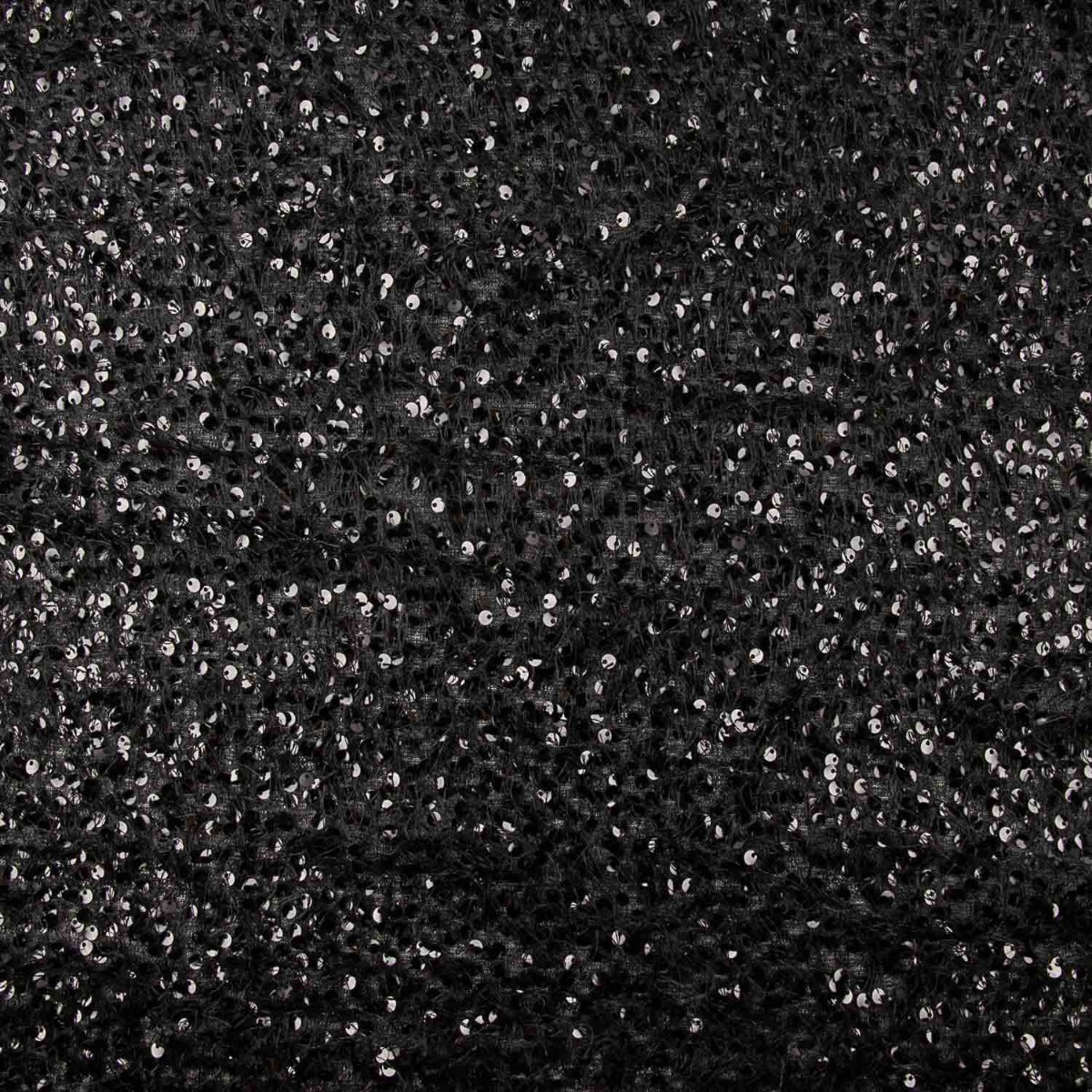 Paillettes frangées noir - Ribes y Casals
