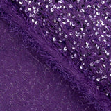 Paillettes frangées violet - Ribes y Casals