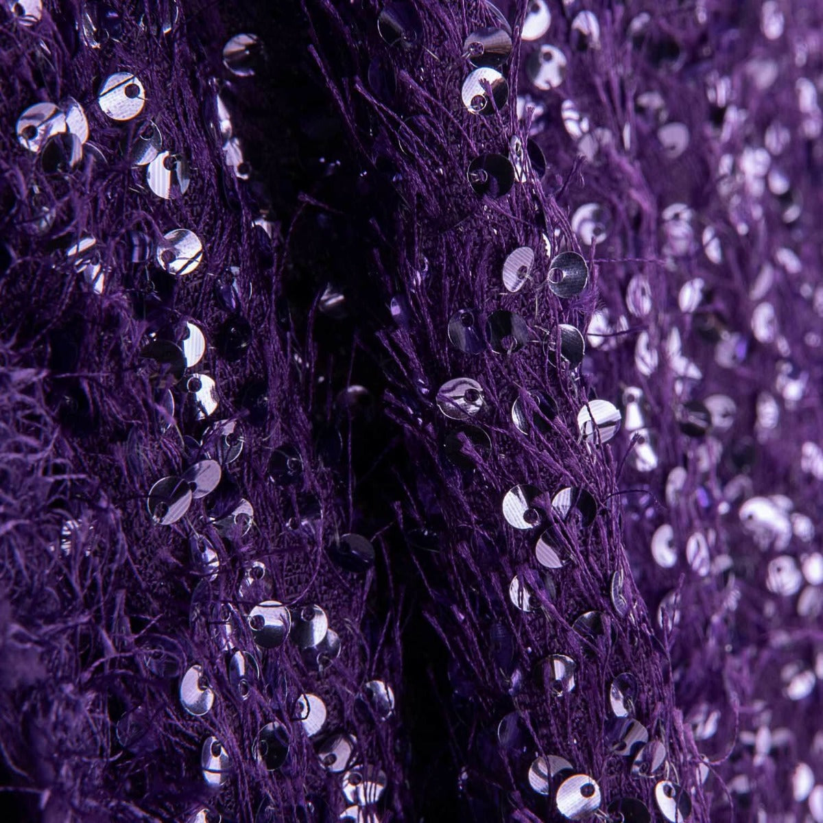 Paillettes frangées violet - Ribes y Casals