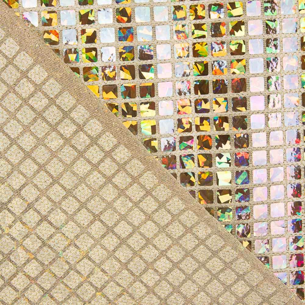 Sequin Carre Holographique Or - Ribes y Casals