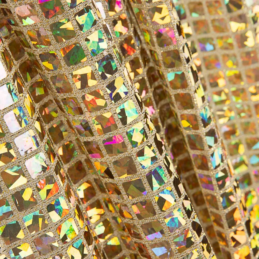 Sequin Carre Holographique Or - Ribes y Casals