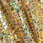 Sequin Carre Holographique Or - Ribes y Casals