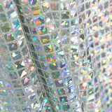 Sequin Carre Holographique Argent - Ribes y Casals