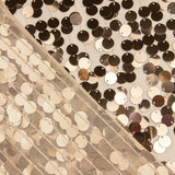 Paillettes rondes en métal Camel - Ribes y Casals