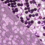 Paillettes rondes en métal violet - Ribes y Casals