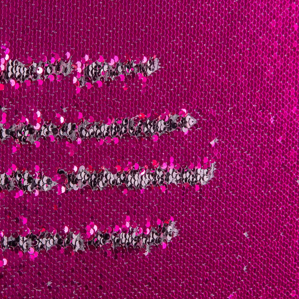Paillettes Réversibles Fuchsia-Noir - Ribes y Casals