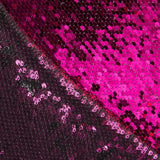 Paillettes Réversibles Fuchsia-Noir - Ribes y Casals