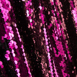 Paillettes Réversibles Fuchsia-Noir - Ribes y Casals