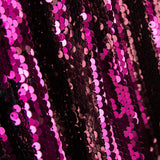 Paillettes Réversibles Fuchsia-Noir - Ribes y Casals
