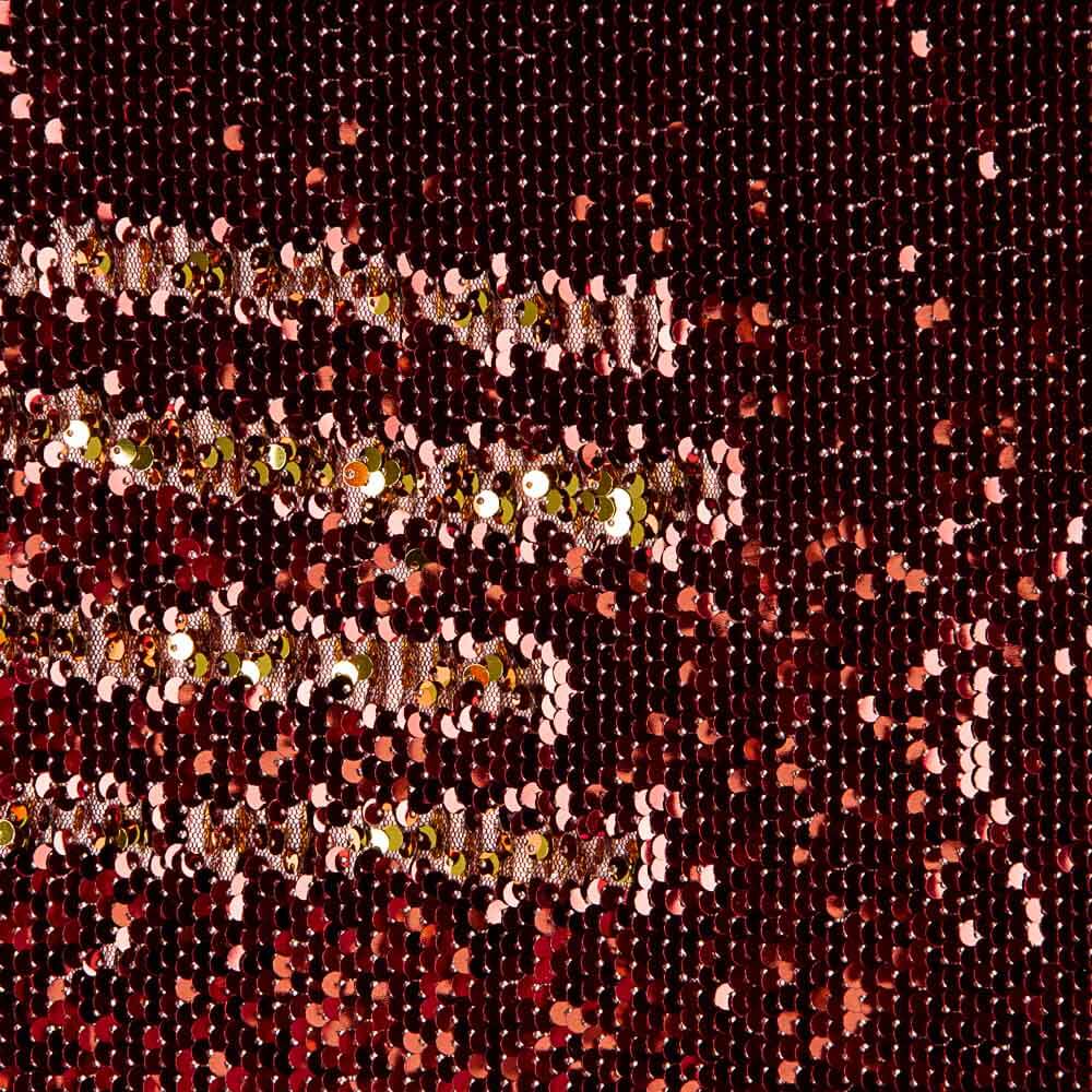 Sequin Réversible Noir-Gris-Or - Ribes y Casals