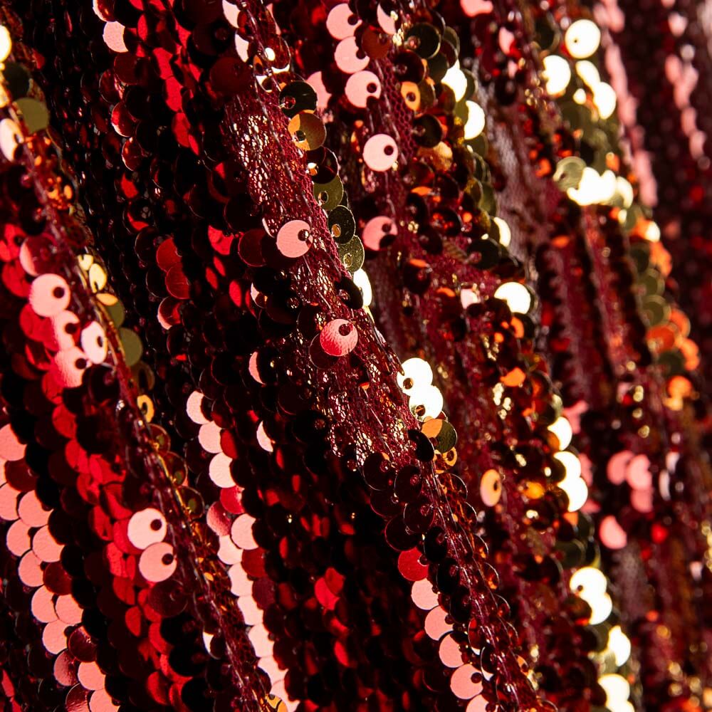Sequin Réversible Noir-Gris-Or - Ribes y Casals