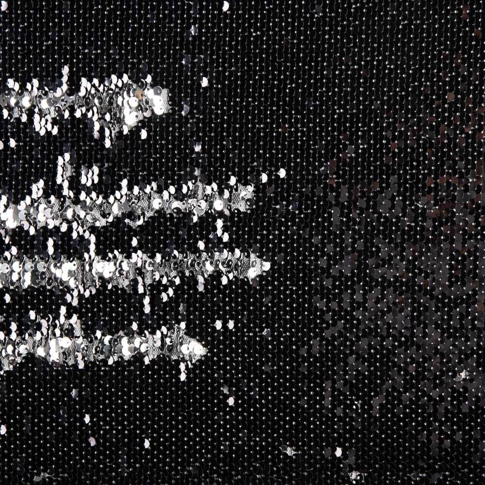 Sequin Réversible Noir-Argenté - Ribes y Casals
