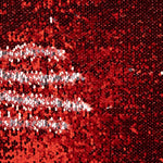 Sequin Réversible Rouge-Argenté - Ribes y Casals
