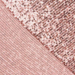 Tulle Lycra Paillettes Rose Clair - Ribes y Casals