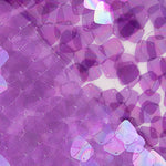 Tulle mauve à sequins en forme de larme, violet - Ribes y Casals