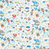 Tissu Liberty Musique Blanc - Ribes y Casals
