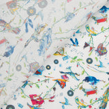 Tissu Liberty Musique Blanc - Ribes y Casals