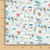 Tissu Liberty Musique Blanc - Ribes y Casals