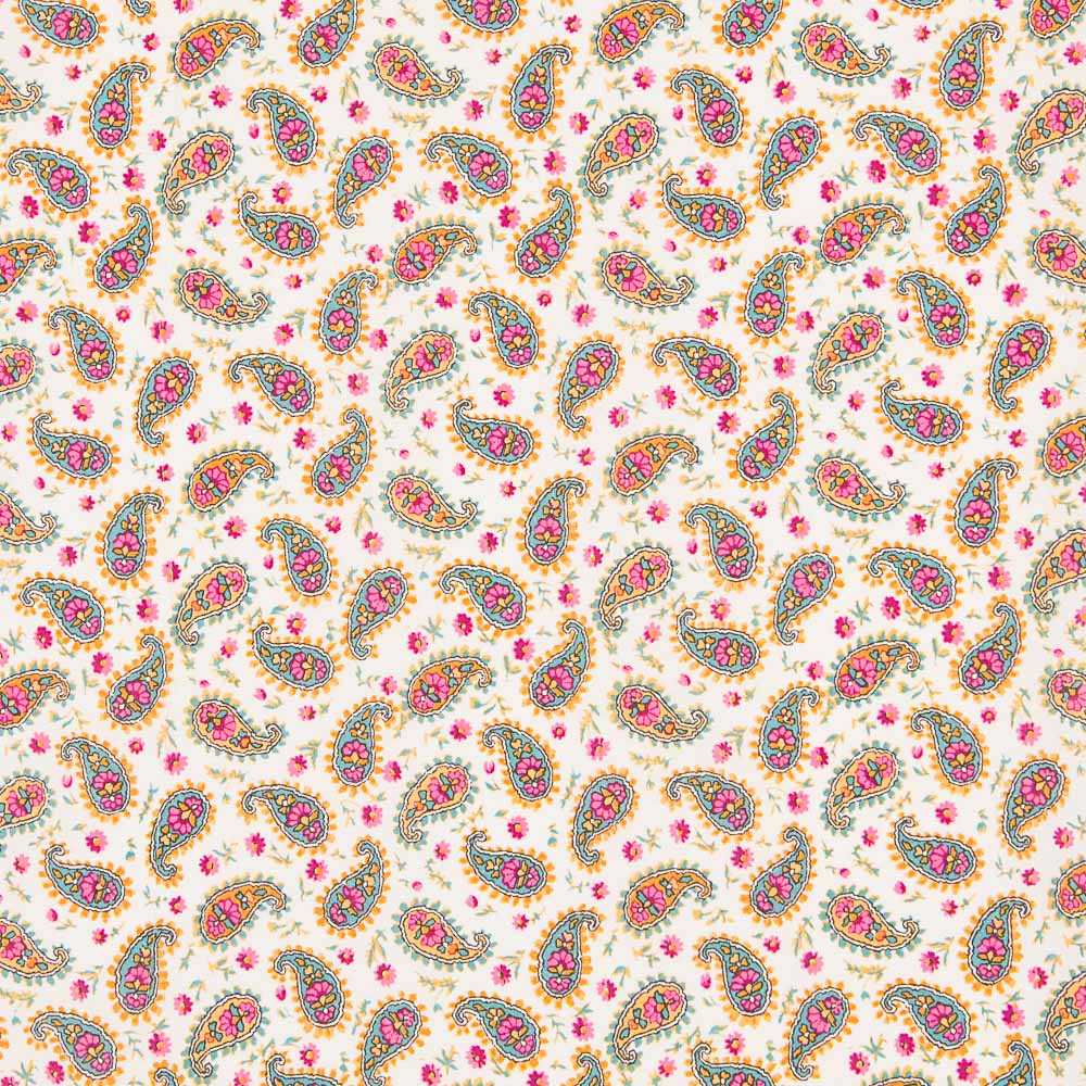 Tissu Liberty Cachemire Écru - Ribes y Casals