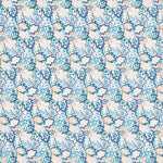 Tissu Liberty Feuilles Bleu - Ribes y Casals