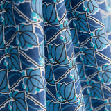 Tissu Liberty Fleur Bleu - Ribes y Casals