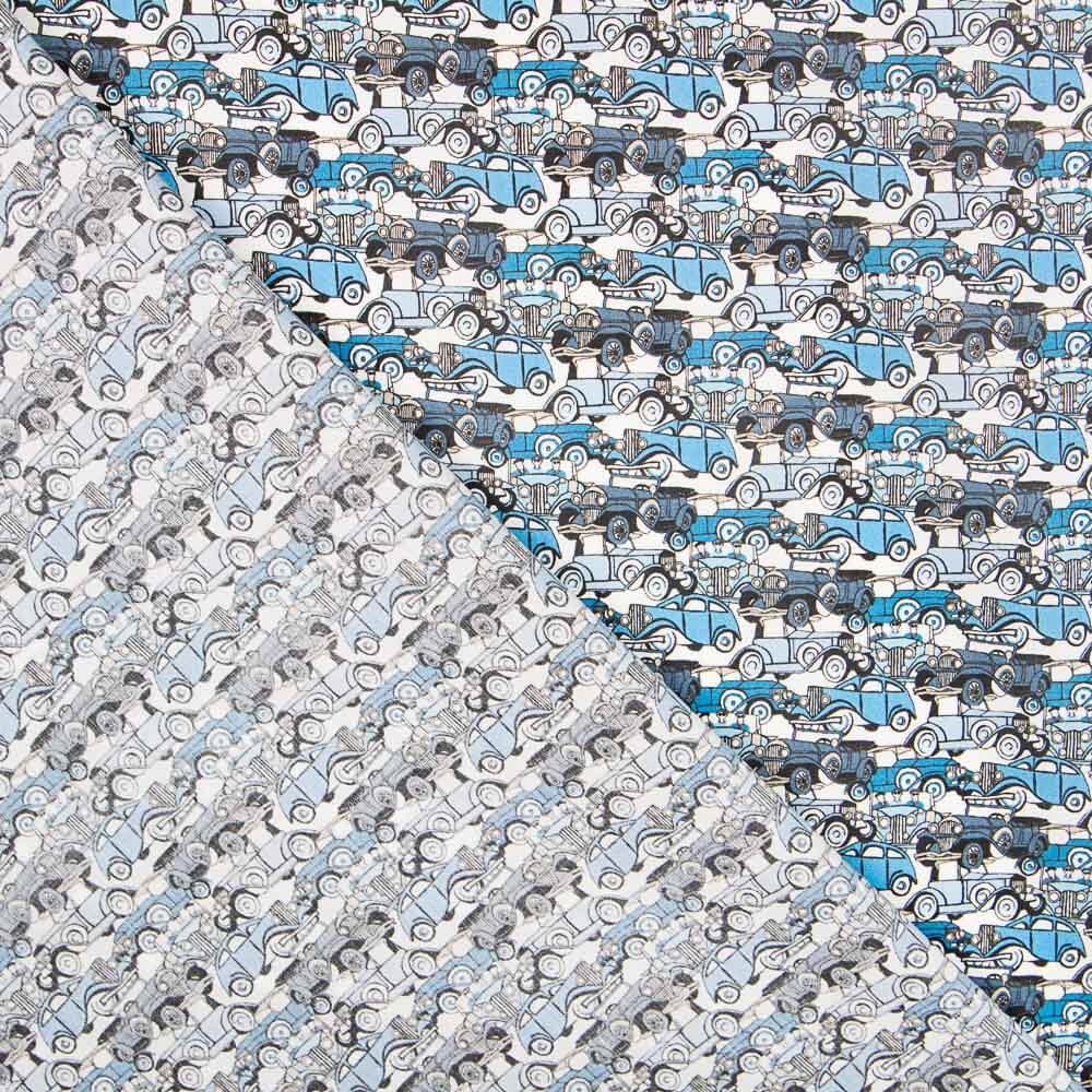 Tissus Liberty Tana Lawn® Roaring Wheels - Ribes y Casals