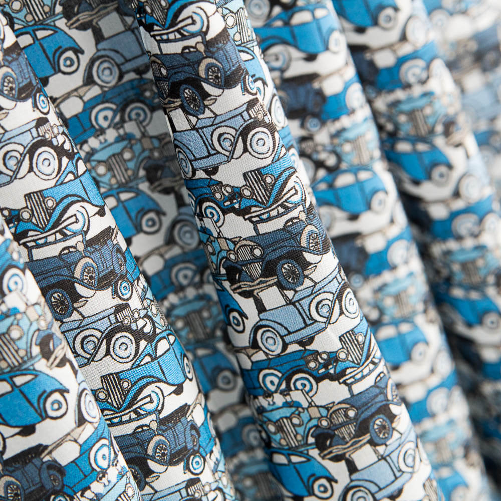 Tissus Liberty Tana Lawn® Roaring Wheels - Ribes y Casals