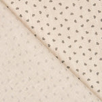 Lin Imprimé Coeurs Gris - Ribes y Casals