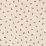 Lin Imprimé Coeurs Gris - Ribes y Casals