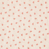 Lin Coeurs Rose Pâle - Ribes y Casals