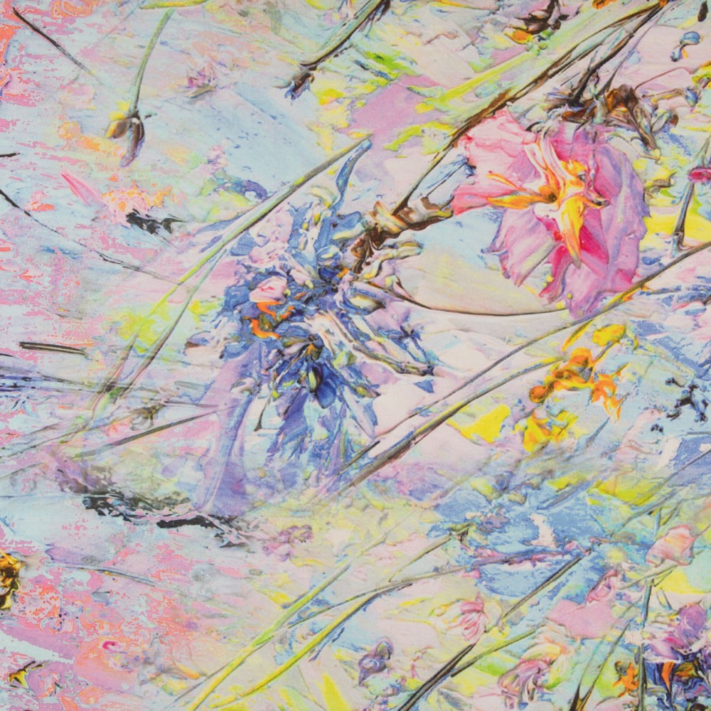 Lin Imprimé Fleurs Multicolore - Ribes y Casals