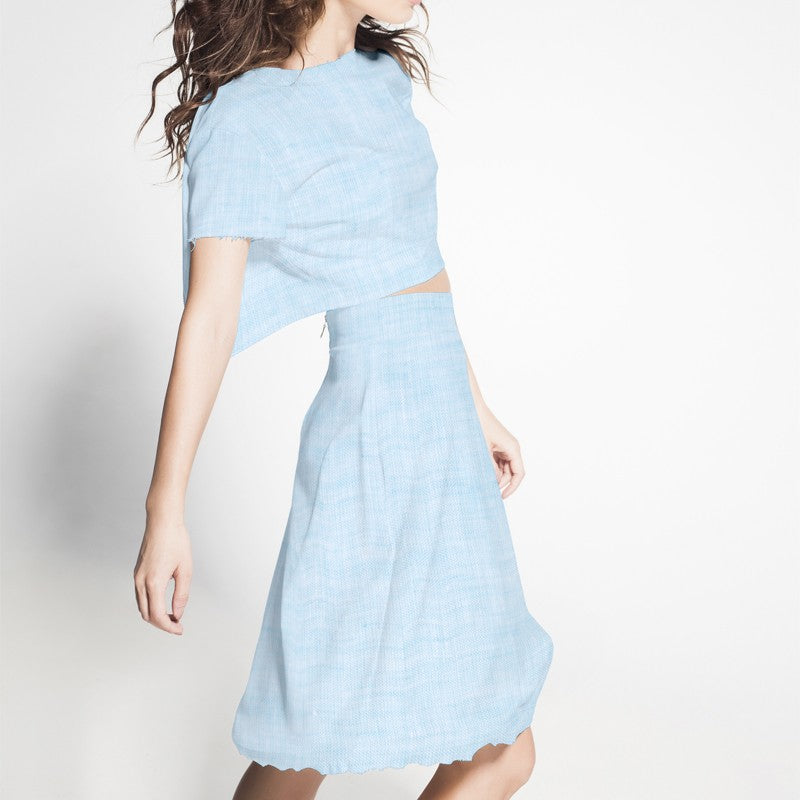 Lin Oxford Turquoise - Ribes y Casals