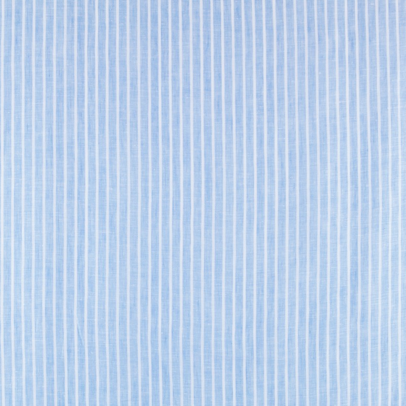 Lin Rayures 8mm Celeste - Ribes y Casals